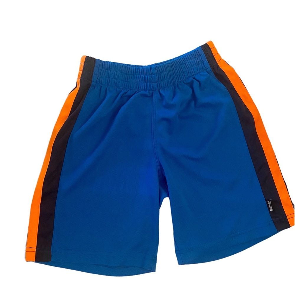 Fluorescent Orange Game On' Tank and Matching Blue Shorts Size 7 NWOT - Picture 3 of 6